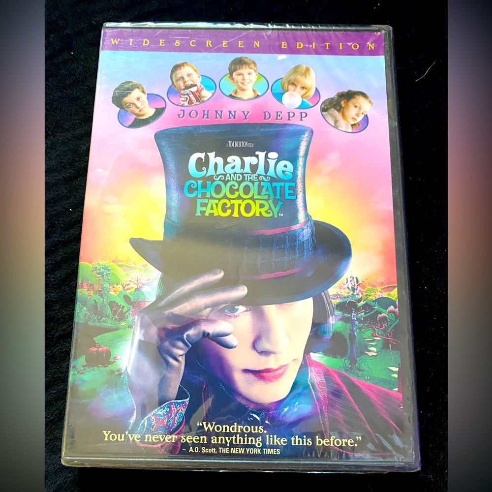 ‼️New DVD Charlie & the Chocolate Factory movie